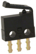 D2MQ-1L-105 Micro switch 0.05 A Spring lever Snap-action switch straight 1 change-over (CO)