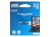 UCU2-0320B0R11 Флешка; USB 2.0; 32ГБ; синий; Считывание:20МБ/с; Запись:5МБ/с