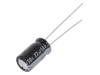 UKL1H220MED, Конденсатор: электролитический; THT; 22мкФ; 50ВDC; O6,3x11мм; ±20%, NICHICON