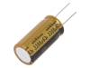 UFW1J332MRD Конденсатор: электролитический; THT; 3300мкФ; 63ВDC; O20x40мм