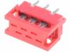 DS1015-02-06R6 Вилка; Micro-MaTch; PIN:6; IDC, THT; на плату, на шлейф; 1,5А; 30мОм