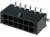 MF30-SVE1-12 Гнездо; провод-плата; "папа"; MF30; 3мм; PIN:12; SMT; на PCB; 5А
