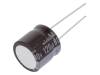 UPM1K121MHD6 Конденсатор: электролитический; с низким импедансом; THT; 120мкФ