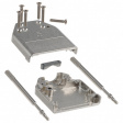 8655MH1511LF D-Sub metal hood Poles 15