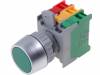 LBF22-1O/C G, W/O LAMP Переключатель: кнопочный; 1; NC + NO; 3A/230ВAC; 22мм; зеленый