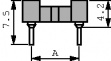 110-87-306-41-001 Precision IC socket, DIL 6