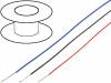 TEFZEL26AWG-BLUE, Кабель; однопров; Cu; 26AWG; tefzel; синий; 375В; 100м, OK International