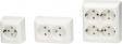 1841498 Safety socket 104 x 115 x 39 mm 16 A F (CEE 7/4) White