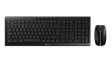 JD-8500DE-2 GS Approved Keyboard and Mouse, 2400dpi, STREAM, DE Germany, QWERTZ, Wireless