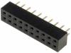 ZL265-20DG Гнездо; штыревое; "мама"; PIN:20; прямой; 2мм; THT; 2x10; дл.2,5мм