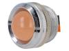 KLU-O-20-U, Индикат.лампа: LED; вогнутый; 24?230ВDC; 24?230ВAC; Отв: O26мм, ELBOK
