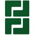 104431 [10 шт] Floor Corner Marks, L-shaped 104431