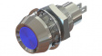 512-930-75 LED Indicator, blue, 110 VAC, 15 mA Soldering lugs