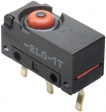 D2FD-01L0-1T Micro switch 0.1 A Plunger straight 1 change-over (CO)