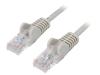 DK-1511-030 Patch cord; U/UTP; 5e; многопров; Cu; ПВХ; серый; 3м