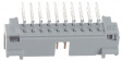 2-1393586-7 V23535-A2210-A100 Pin header DIN 41651, Male