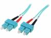 DK-2522-05/3, Световодный патч-корд; OM3; SC/PC, с обеих сторон; 5м; LSZH, DIGITUS