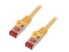 CQ2047S Patch cord; S/FTP; 6; многопров; Cu; LSZH; желтый; 1,5м; 27AWG