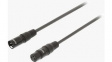 SWOP15010E100 XLR Stereo Cable 1 m Dark Grey
