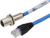 P29930-M5 Адаптер; вилка RJ45,М12 "мама"; код D-Ethernet; PIN:4; IP65; 5м