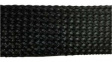 RND 465-00761 Braided Cable Sleeves Black 50 mm