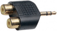11604 A 178 Audio Adapter, 1 x Jack Plug Stereo 3.5 mm, 3.5 mm