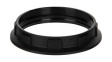 141911 Screw Ring 35x7mm E14 Black