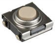 B3SN-3012 Tactile Switch, 50 mA, 24 VDC