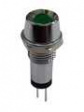 RND 210-00683 LED Indicator, Green, 8mm, 2VDC, PCB Pins