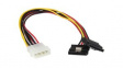 PYO2LP4LSATA Power Splitter Cable 304mm Multicolour