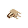 R124 680 123W SMA Right Angle PCB Mount SMA appliance socket, PCB assembly Socket, Solder Term