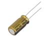 UFW1E102MPD Конденсатор: электролитический; THT; 1000мкФ; 25ВDC; O10x20мм