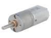 313:1 METAL GEARMOTOR 20DX46L MM 6V DUAL, Двигатель: DC; с редуктором; POLOLU 20D; 6ВDC; 3,2А; Ось: D профиль, POLOLU