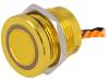 PS193P10Y31O12VT Переключатель: пьезоэлектрический; Положения: 2; SPST-NO; IP68