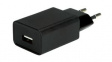 19991092 USB Wall Charger, 18W, Euro Type C (CEE 7/16) Plug - USB A Socket