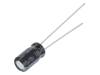 URS1A101MDD Конденсатор: электролитический; THT; 100мкФ; 10ВDC; O5x9мм; ±20%