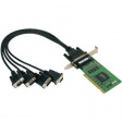 CP-104UL-DB9M Interface Card, 4x DB9M (Cable)