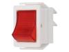 C1553VQNAM ROCKER; 2; DPST; ON-OFF; 16A/250ВAC; Выводы: коннекторы 6,3x0,8мм