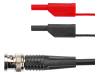 KO 8358/RG58/0.5/50/SW Измерительный провод; ПВХ; 0,5м; черный и красный