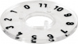 333.204 Disk with numbers 28 mm Transparent