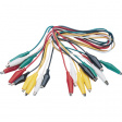 SF-101A-15 Test Leads with Clips, Miniature Multicoloured 38 cm 0.25 mm