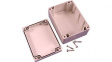 1554F2GY Watertight PC Enclosure, 90 x 120 x 60 mm, Grey, Polycarbonate, IP66