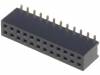 DS1065-05-2*12S8BS Гнездо; штыревое; "мама"; PIN:24; прямой; 1,27мм; SMT; 2x12; 1А