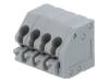 DG250-3.5-04P-11-00A(H) Зажимная рейка для печатных плат; угловой 45°; 3,5мм; на PCB