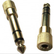 RND 205-00592 Stereo Audio Adapter 6.3 mm Plug - 3.5 mm Socket