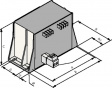 EJ 84B/43,5 Universal Transformer 230VAC, 32VAC