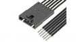 216273-1061 Cable Assembly, SL Plug - Pigtail, 6 Circuits, 100mm
