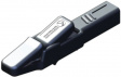 AK 2 B BLACK Safety crocodile clip diam. 4 mm black