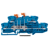 2002-2954, Two-tier blade terminal blue 0.25...2.5 mm2, Wago