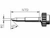 ERSA-0612ND Жало; усеченный конус; 3мм